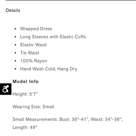 NWT- Bohme Porter Wrap MIDI Dress Sz XS - Picture 6 of 7